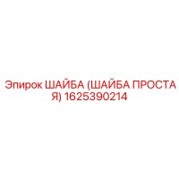 ШАЙБА ПРОСТАЯ 1625390214 Epiroc