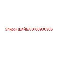 D100900306 ШАЙБА Epiroc