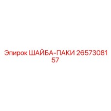 2657308157 ШАЙБА-ПАКИ Epiroc