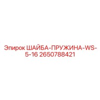 2650788421 ШАЙБА-ПРУЖИНА-WS-5-16 Эпирок