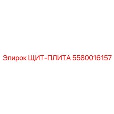 5580016157 ЩИТ-ПЛИТА by Epiroc