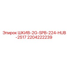 2204222239 ШКИВ-2G-SPB-224-HUB-2517 Epiroc