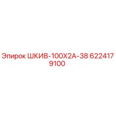 6224179100 ШКИВ-100X2A-38 Эпирок