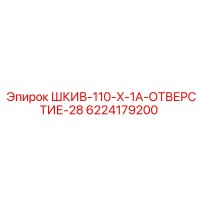 6224179200 ШКИВ-110-X-1A-ОТВЕРСТИЕ-28 Эпирок