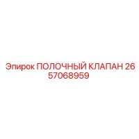 2657068959 ПОЛОЧНЫЙ КЛАПАН | Epiroc