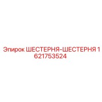 1621753524 ШЕСТЕРНЯ-ШЕСТЕРНЯ Epiroc