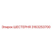 3163253700 ШЕСТЕРНЯ Epiroc