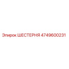 4749600231 ШЕСТЕРНЯ Epiroc