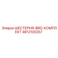 4812100257 ШЕСТЕРНЯ-BRG-КОМПЛЕКТ Epiroc