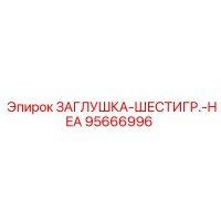 95666996 ЗАГЛУШКА-ШЕСТИГР.-HEA Epiroc