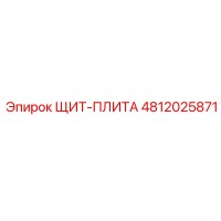 4812025871 ЩИТ-ПЛИТА Epiroc