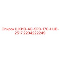 2204222249 ШКИВ-4G-SPB-170-HUB-2517 Epiroc