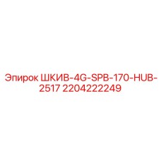 2204222249 ШКИВ-4G-SPB-170-HUB-2517 Epiroc