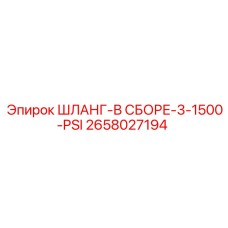 2658027194 ШЛАНГ-В СБОРЕ-3-1500-PSI Epiroc