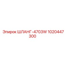 1020447300 ШЛАНГ-4703W Epiroc