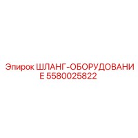 5580025822 ШЛАНГ-ОБОРУДОВАНИЕ Epiroc