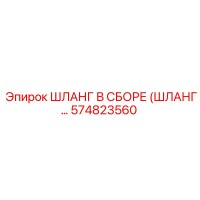 574823560 ШЛАНГ В СБОРЕ (ШЛАНГ...) Epiroc