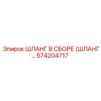 574204717 ШЛАНГ В СБОРЕ (ШЛАНГ...) Epiroc