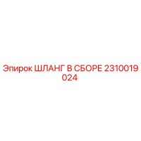 2310019024 ШЛАНГ В СБОРЕ Epiroc
