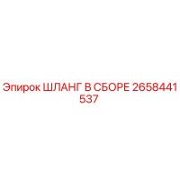 2658441537 ШЛАНГ В СБОРЕ Epiroc