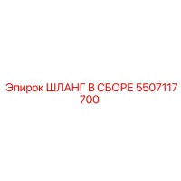 5507117700 ШЛАНГ В СБОРЕ Epiroc