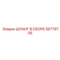 56779705 ШЛАНГ В СБОРЕ Epiroc