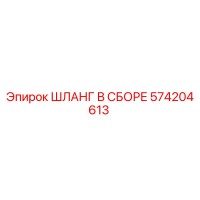 574204613 ШЛАНГ В СБОРЕ Epiroc