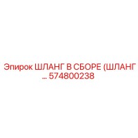 574800238 ШЛАНГ В СБОРЕ (ШЛАНГ…) Epiroc
