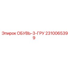 2310065399 ОБУВЬ-3-ГРУ Эпирок