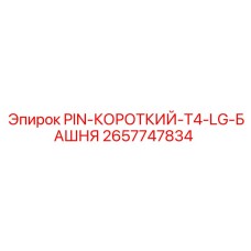 2657747834 PIN-КОРОТКИЙ-T4-LG-БАШНЯ Epiroc