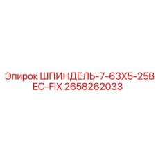 2658262033 ШПИНДЕЛЬ-7-63X5-25BEC-FIX Epiroc