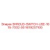 1619237100 SHROUD-SWITCH-USE-1615-7332-00 Epiroc