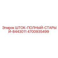 4700935499 ШТОК-ПОЛНЫЙ-СТАРЫЙ-8443011 Epiroc