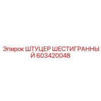 603420048 ШТУЦЕР ШЕСТИГРАННЫЙ | Epiroc