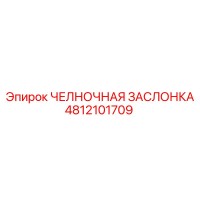 4812101709 ЧЕЛНОЧНАЯ ЗАСЛОНКА Epiroc