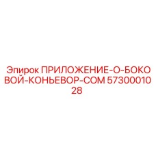 Специализированный конвейерный модуль 5730001028 для Epiroc