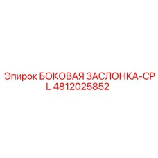 4812025852 БОКОВАЯ ЗАСЛОНКА-CPL Epiroc