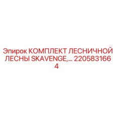 2205831664 КОМПЛЕКТ ЛЕСНИЧНОЙ ЛЕСНЫ SKAVENGE Epiroc