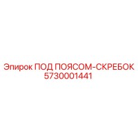 5730001441 ПОД ПОЯСОМ-СКРЕБОК Epiroc