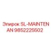 9852225502 SL-MAINTENAN Epiroc