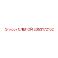 2653172102 СЛЕПОЙ Epiroc