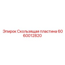 Направляющая с керамическим покрытием 6060012820