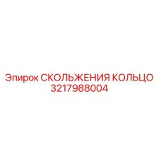 3217988004 СКОЛЬЖЕНИЯ КОЛЬЦО Epiroc
