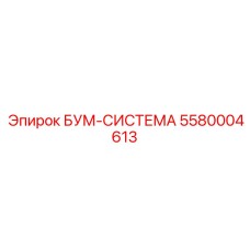 5580004613 БУМ-СИСТЕМА Epiroc