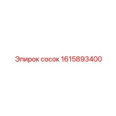 1615893400 - сосок - Epiroc