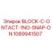 1089941507 BLOCK-C-ONTACT-1NO-SNAP-ON Epiroc