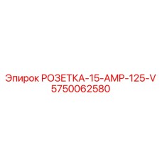 5750062580 РОЗЕТКА-15-AMP-125-V Epiroc