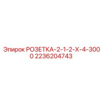2236204743 РОЗЕТКА-2-1-2-Х-4-3000 Epiroc