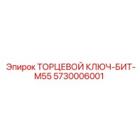 5730006001 ТОРЦЕВОЙ КЛЮЧ-БИТ-M55 Epiroc
