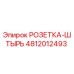 4812012493 РОЗЕТКА-ШТЫРЬ Epiroc